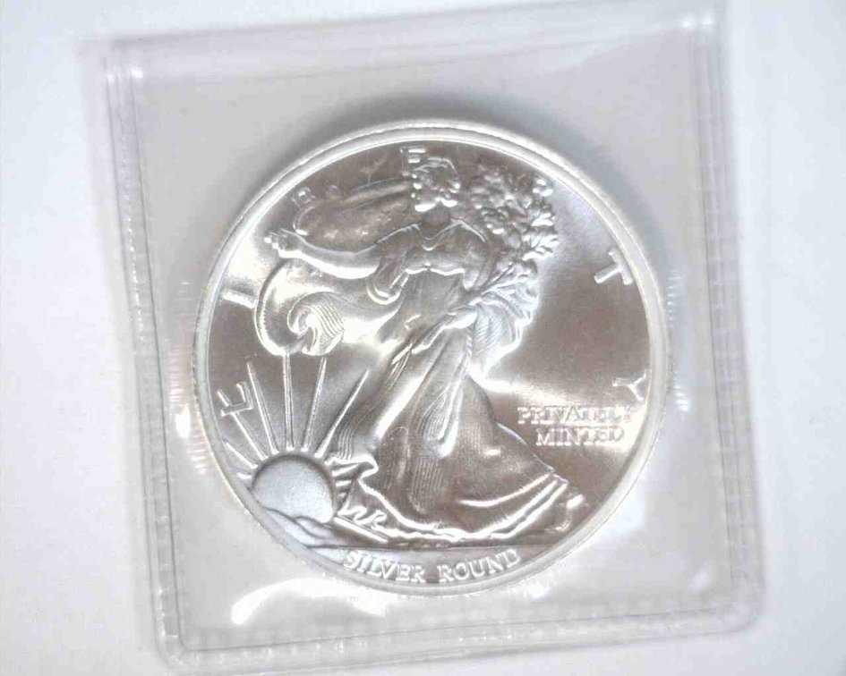 Money Metals Exchange silver round