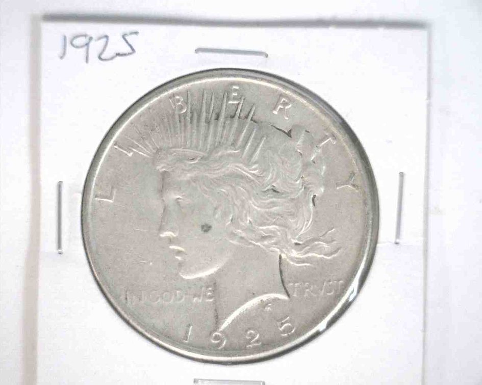 1925 Peace dollar