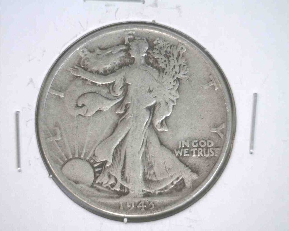 1943 Walking Liberty half dollar