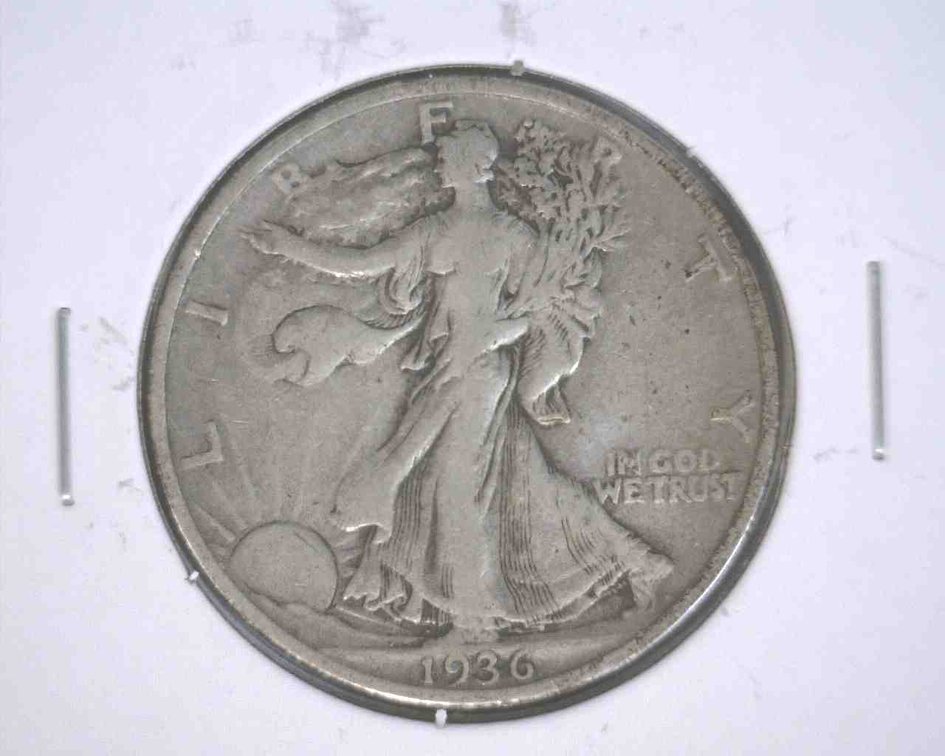 1936 Walking Liberty half dollar