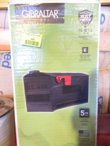 Image for Gibraltar plastic mailbox