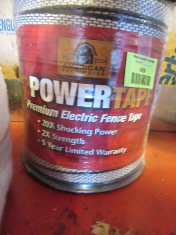 Image for Roll of American Farm Works power tape electric fence tape