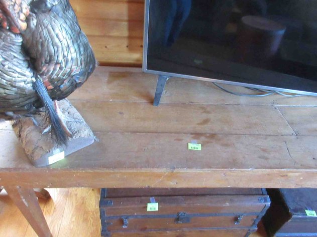 Image for Antique wood harvest table