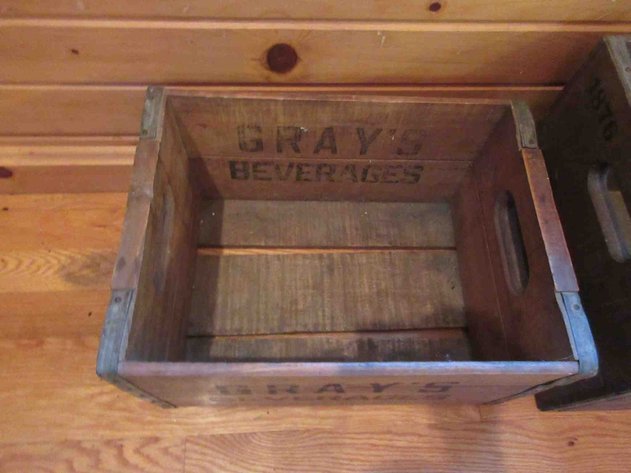 Image for Gray's Beverages wood crate
