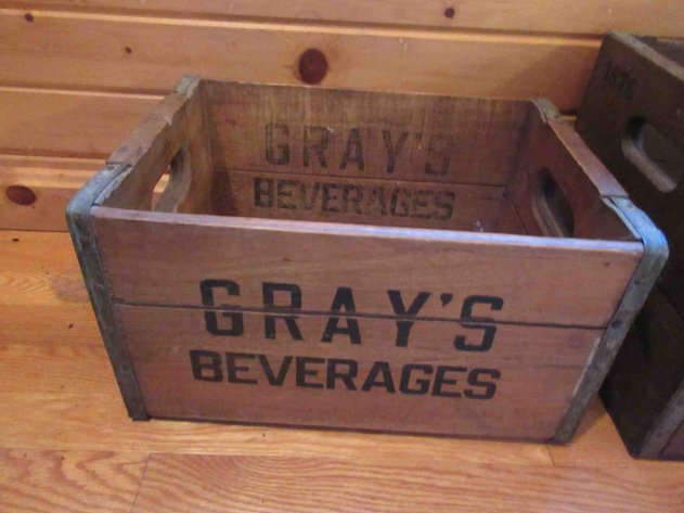 Image for Gray's Beverages wood crate