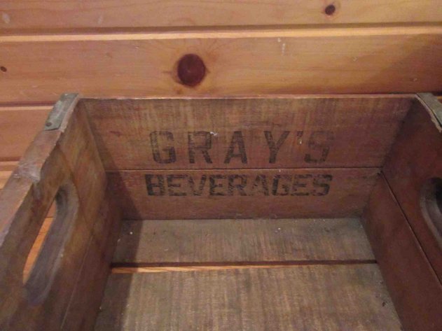 Image for Gray's Beverages wood crate