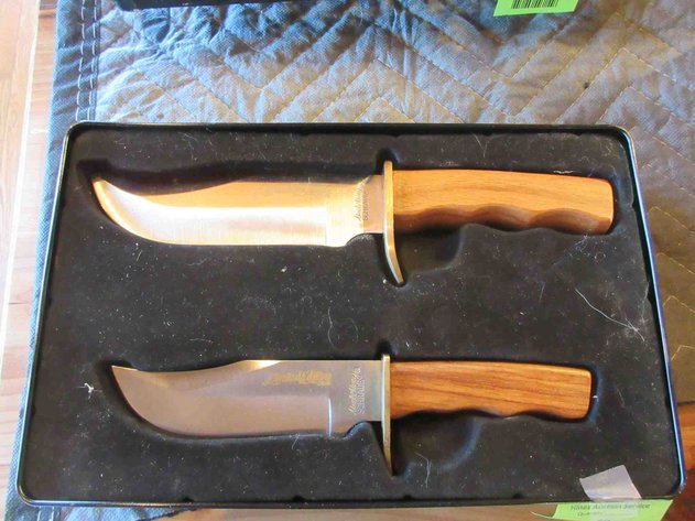 Image for Pair of Schrade 2016 limited edition Uncle Henry knives