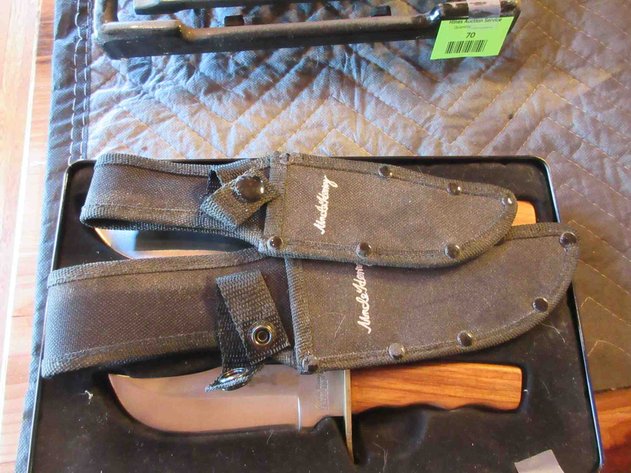 Image for Pair of Schrade 2016 limited edition Uncle Henry knives