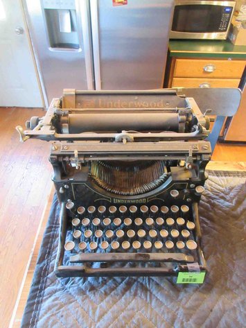 Image for Underwood antique typewriter