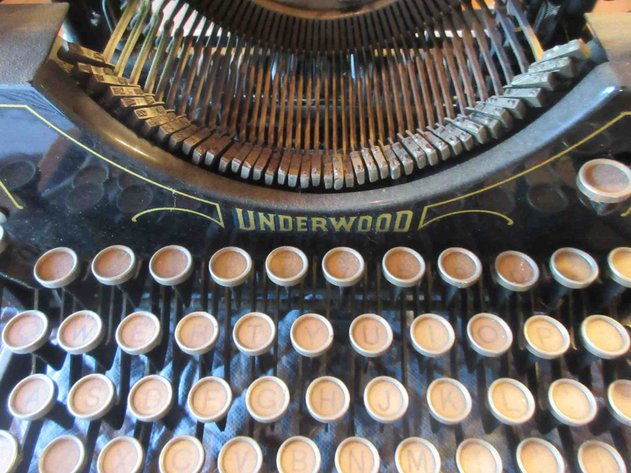 Image for Underwood antique typewriter