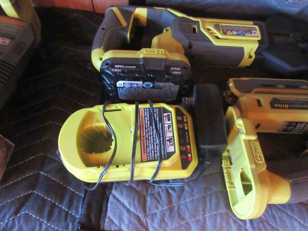 Image for Ryobi 18V cordless tool set