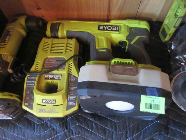 Image for Ryobi 18V cordless tool set