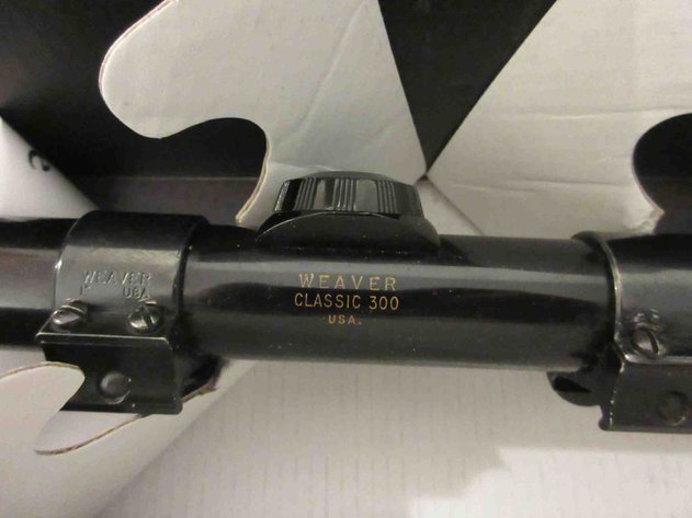 Image for Weaver Classic 300 scope with rings
