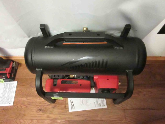 Image for Milwaukee 18V air compressor