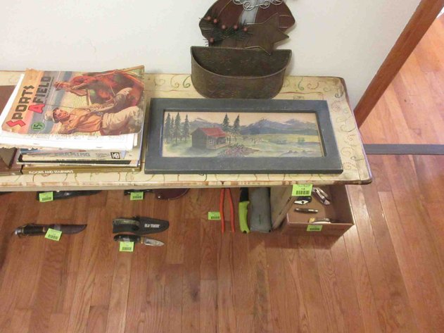 Image for Painted wood bench