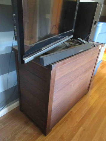 Image for Antique wood incubator cabinet