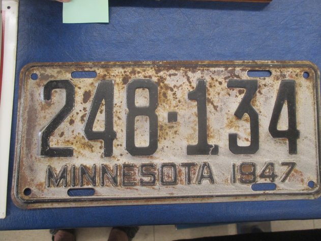 Image for 1947 Minnesota license plate