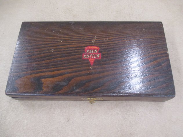 Image for Keen Kutter Simmons Hardware wood box with contents