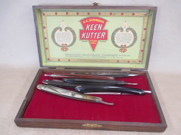 Image for Keen Kutter Simmons Hardware wood box with contents