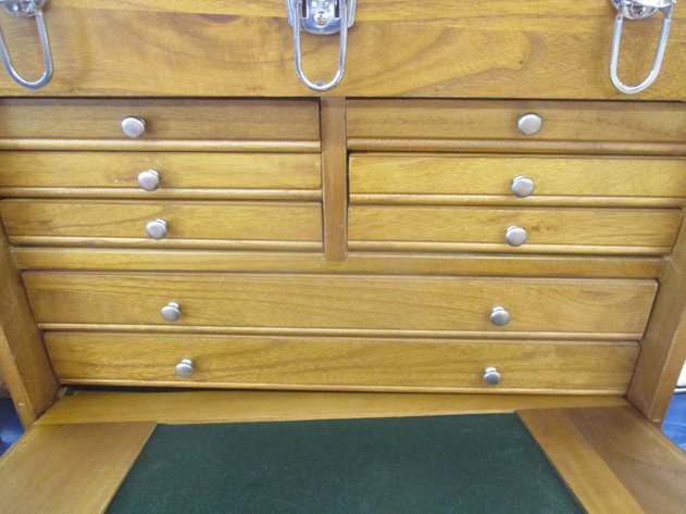 Image for Oak machinist's tool chest