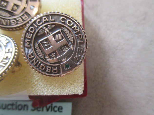 Image for (3) Regina Medical service pins