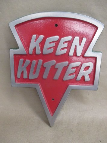 Image for Keen Kutter cast metal sign