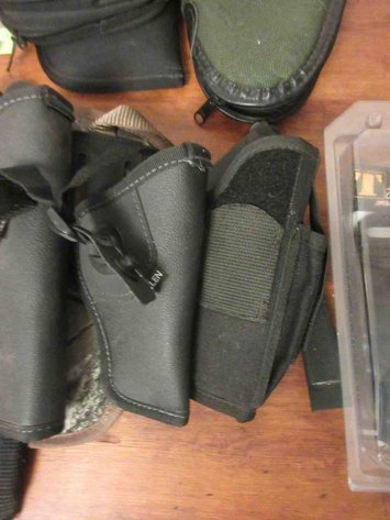 Image for Group of pistol holsters