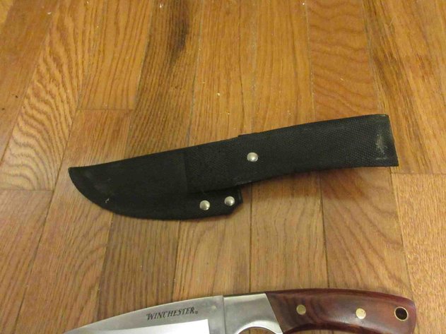 Image for Winchester knife in nylon sheath