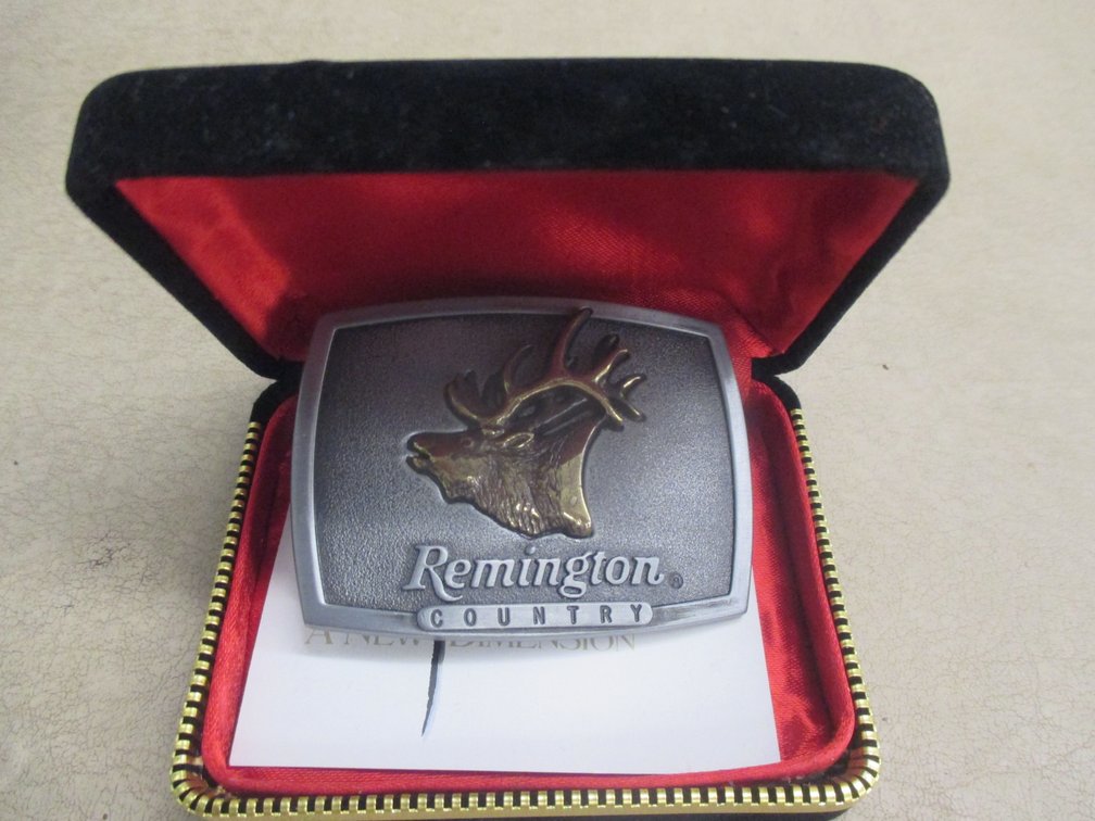 Remington Country belt buckle