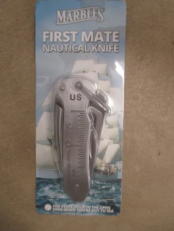 Image for Marbles First Mate Nautical knife
