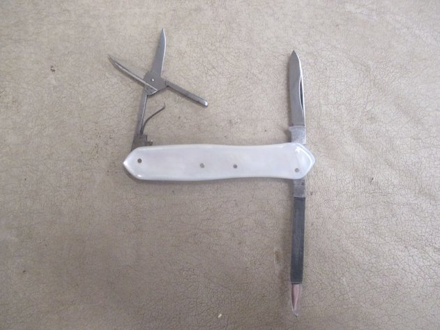 Image for Keen Kutter Mother of Pearl handle pocket knife