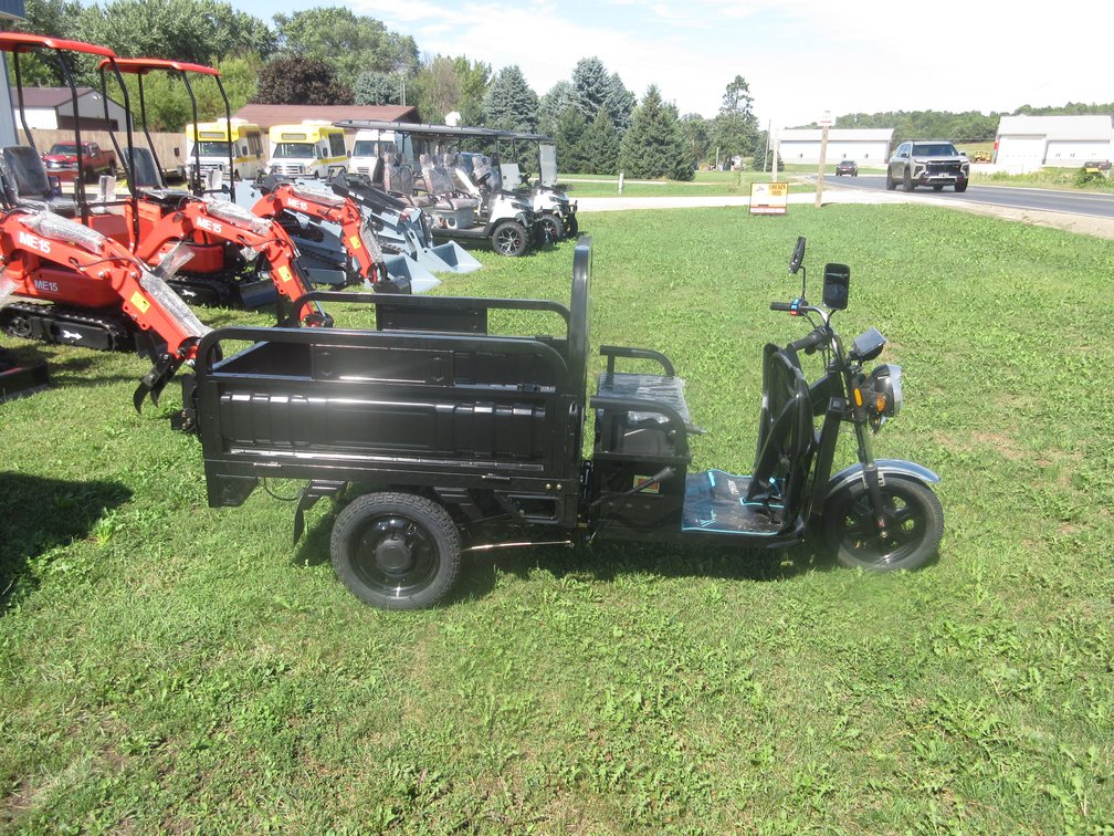 Transworld Pro No.1 Sport power electric tricycle, black with black seats