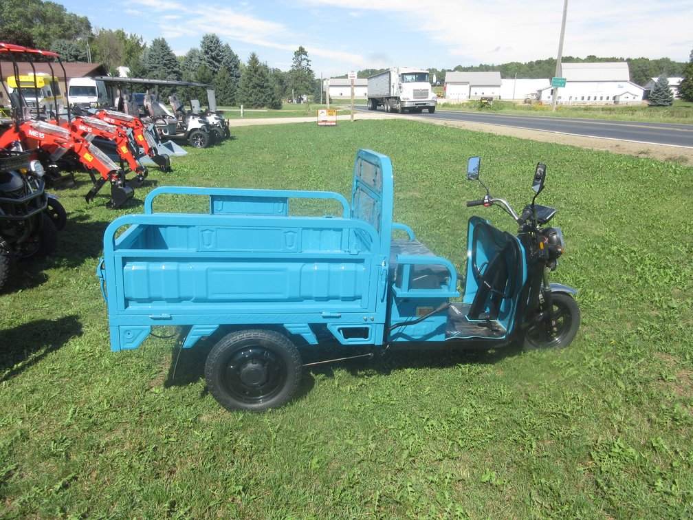 Transworld Pro No.1 Sport power electric tricycle, teal blue
