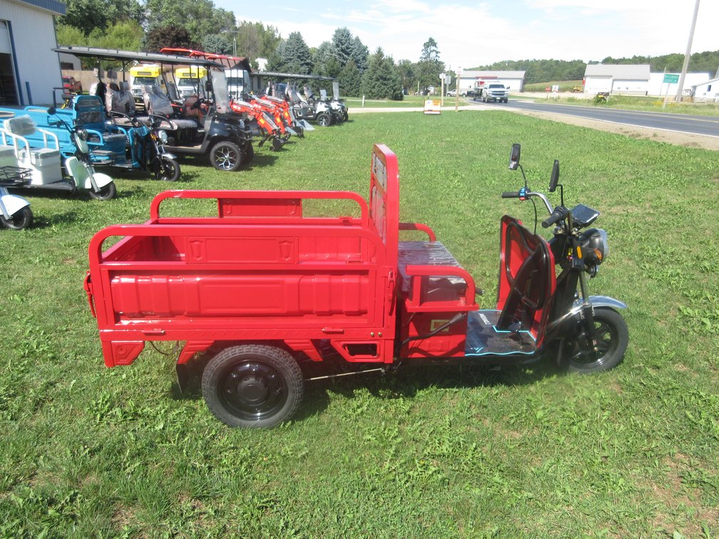 Transworld Pro No.1 Sport power electric tricycle, red with black seats