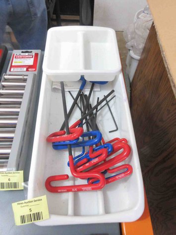 Image for Set of Eklind T-handle hex drivers