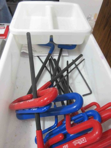 Image for Set of Eklind T-handle hex drivers