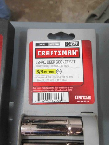 Image for Craftsman 9-piece 3/8