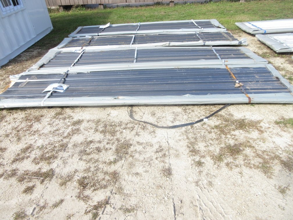 2026 Future (50) pc galvanized steel siding roofing, black