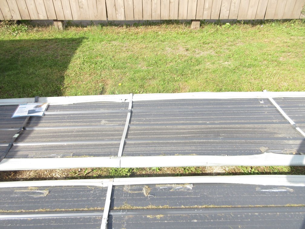 2026 Future (50) pc galvanized steel siding roofing, black