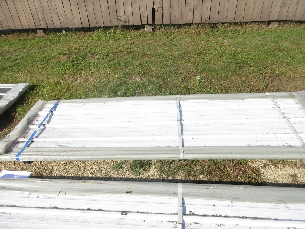2026 Future (50) pc galvanized steel siding roofing, white