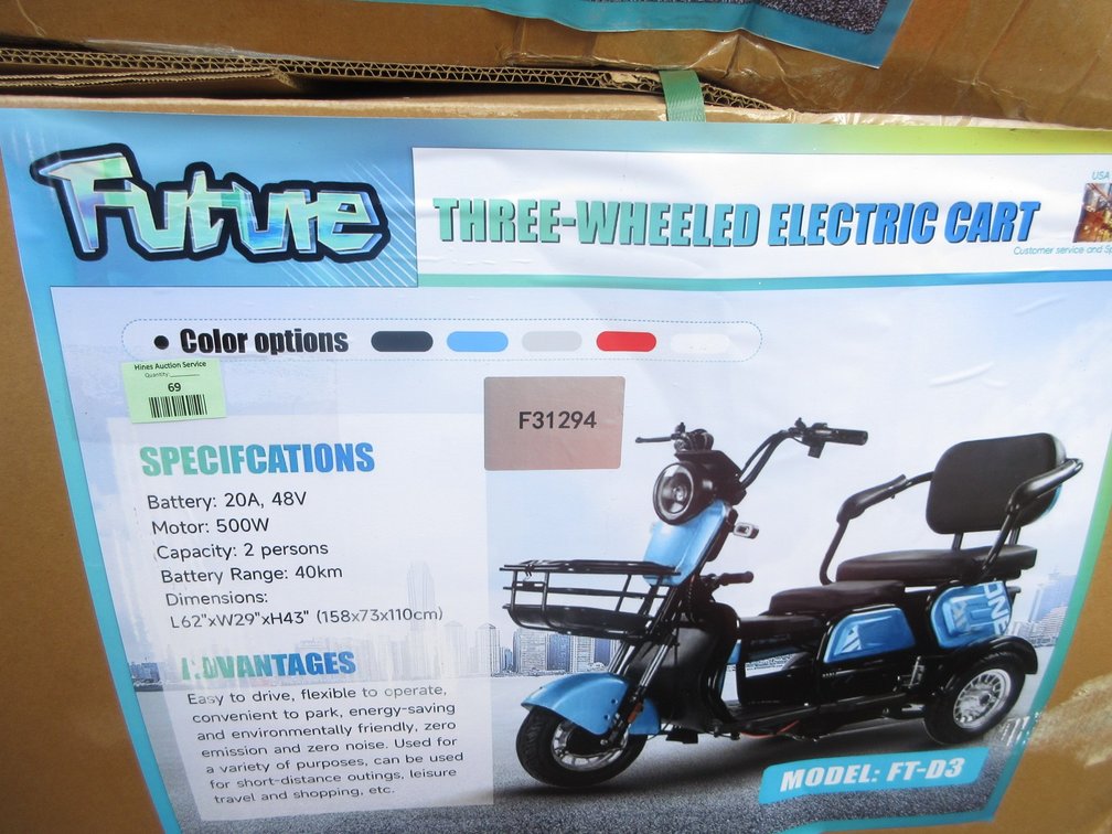2026 Future Electric tricycle