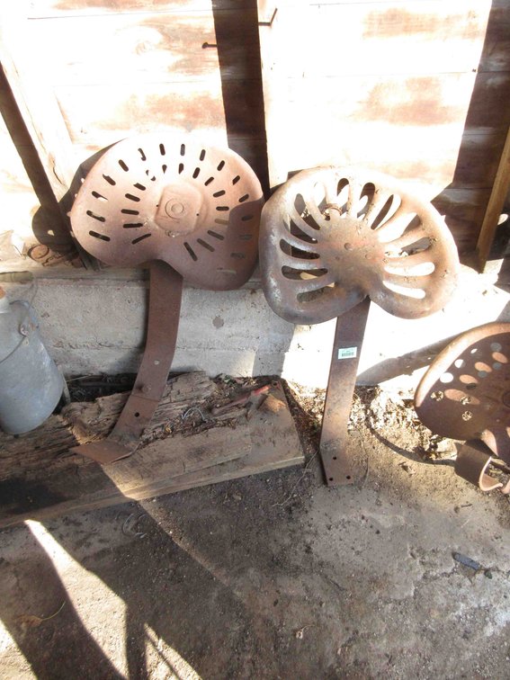 (2) Tractor seats