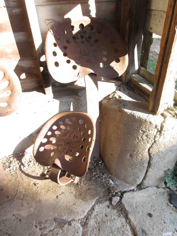 (2) Tractor seats