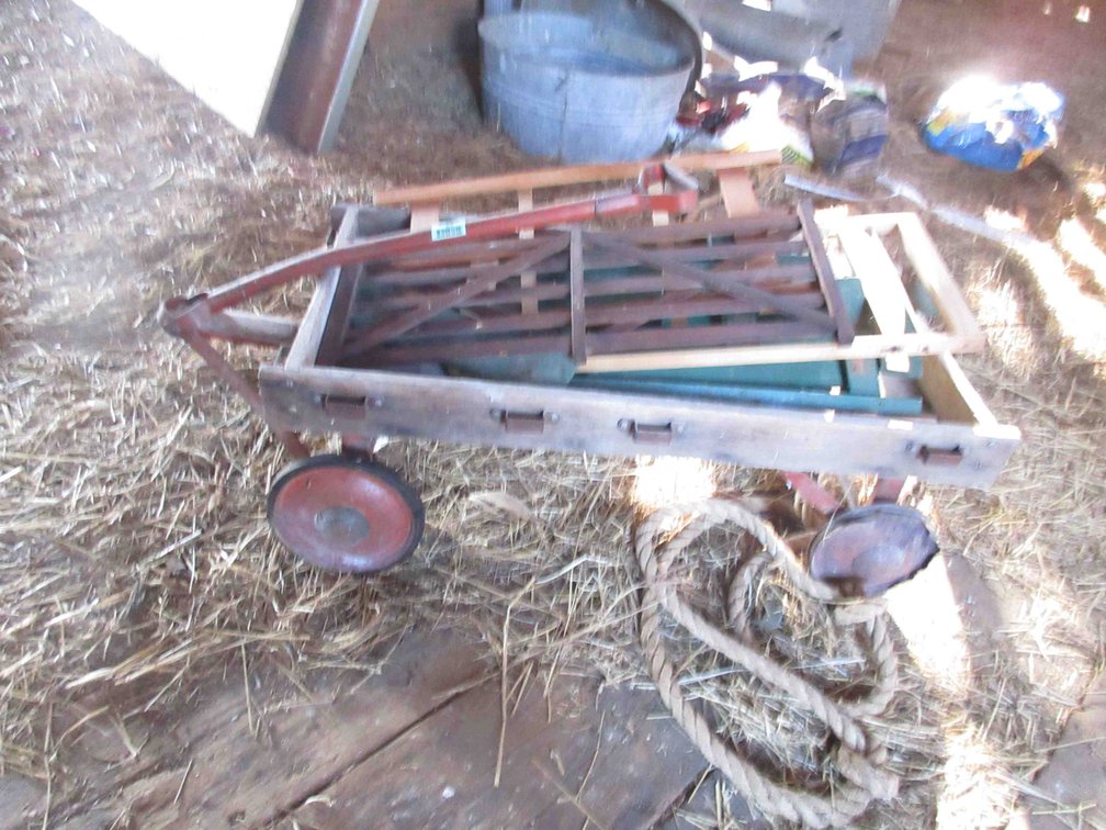 Antique wood wagon