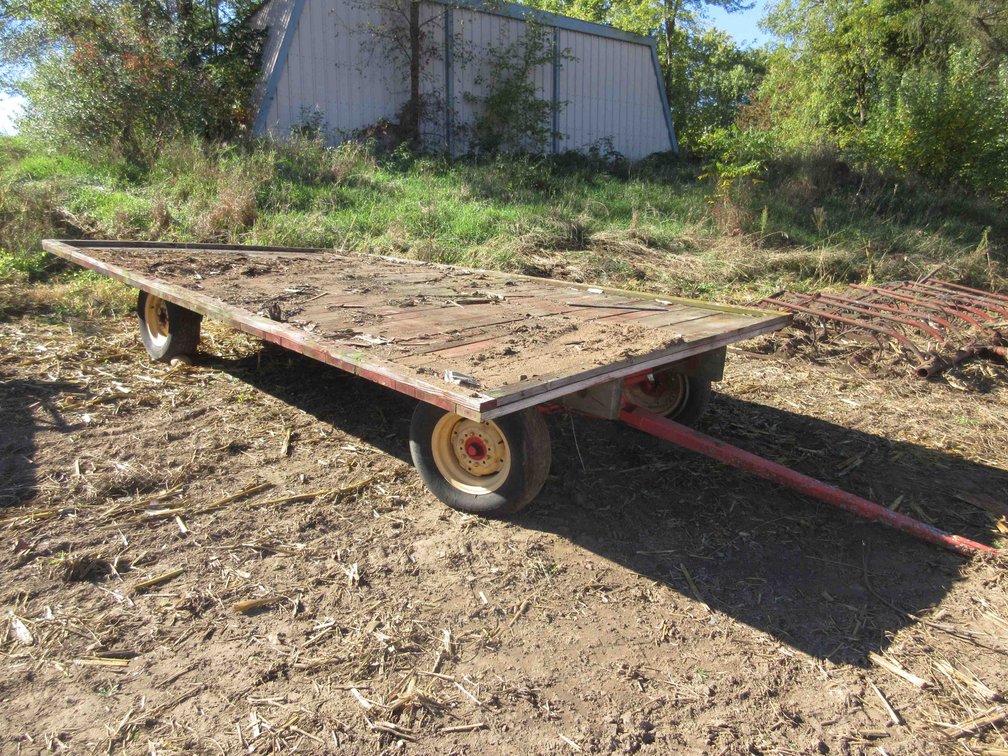 Kasten 60 running gear with wood deck