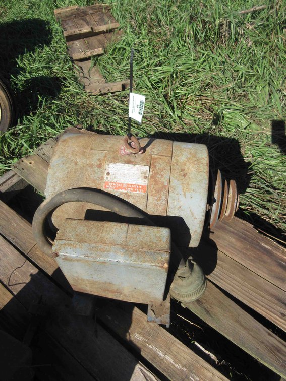 GE 5hp electric motor