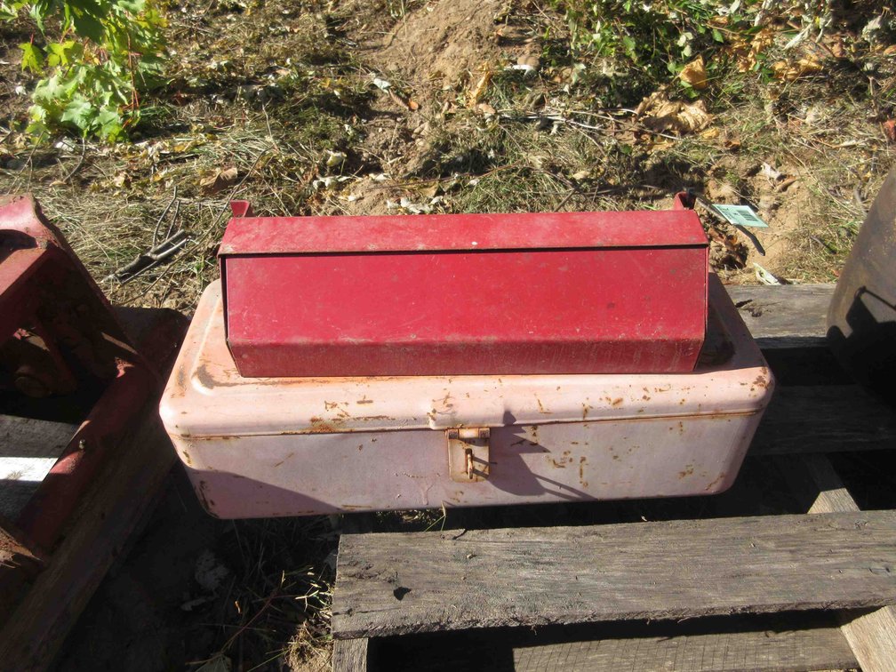 (2) Metal tool boxes