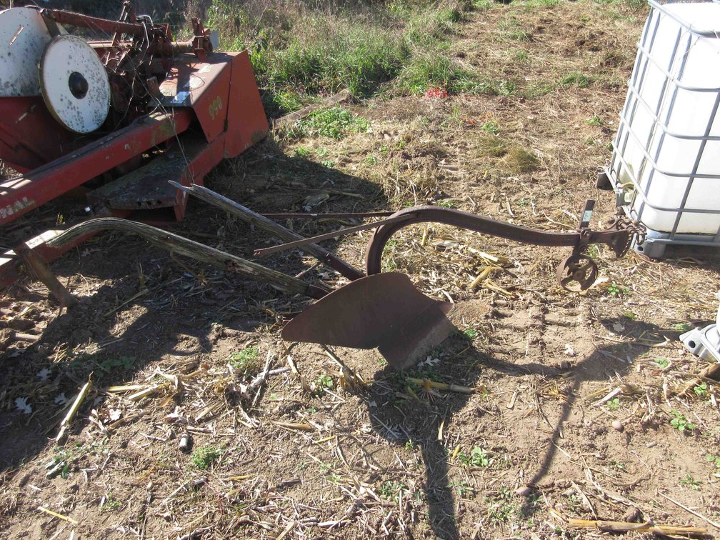 1-Bottom horse drawn plow