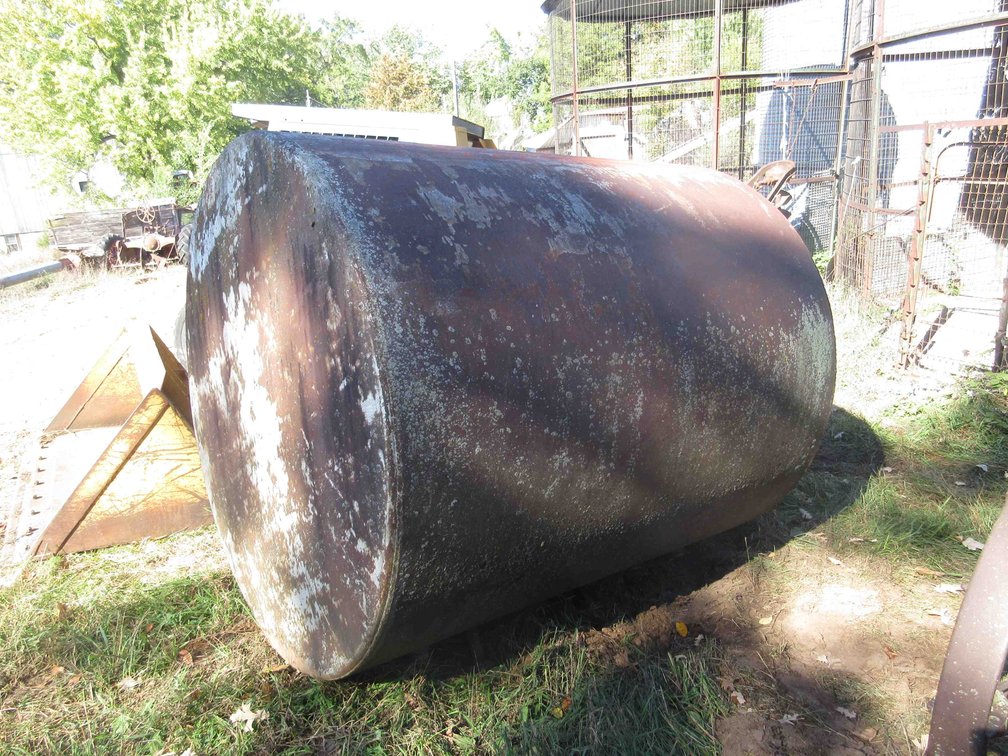 Large steel tank