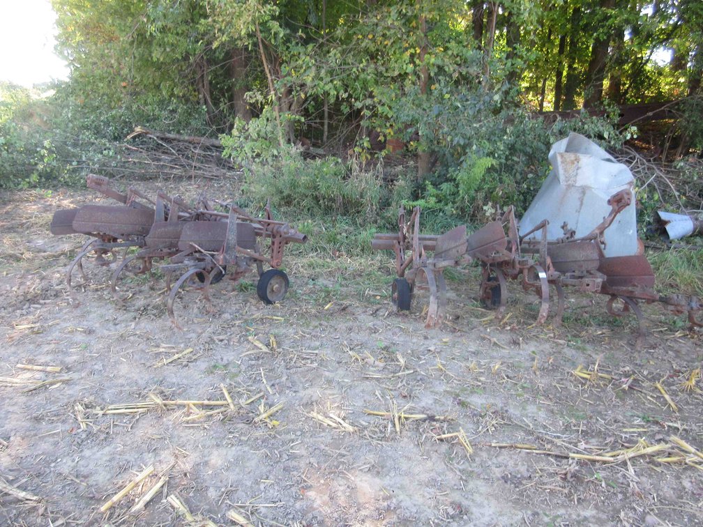 (2) Cultivator sections
